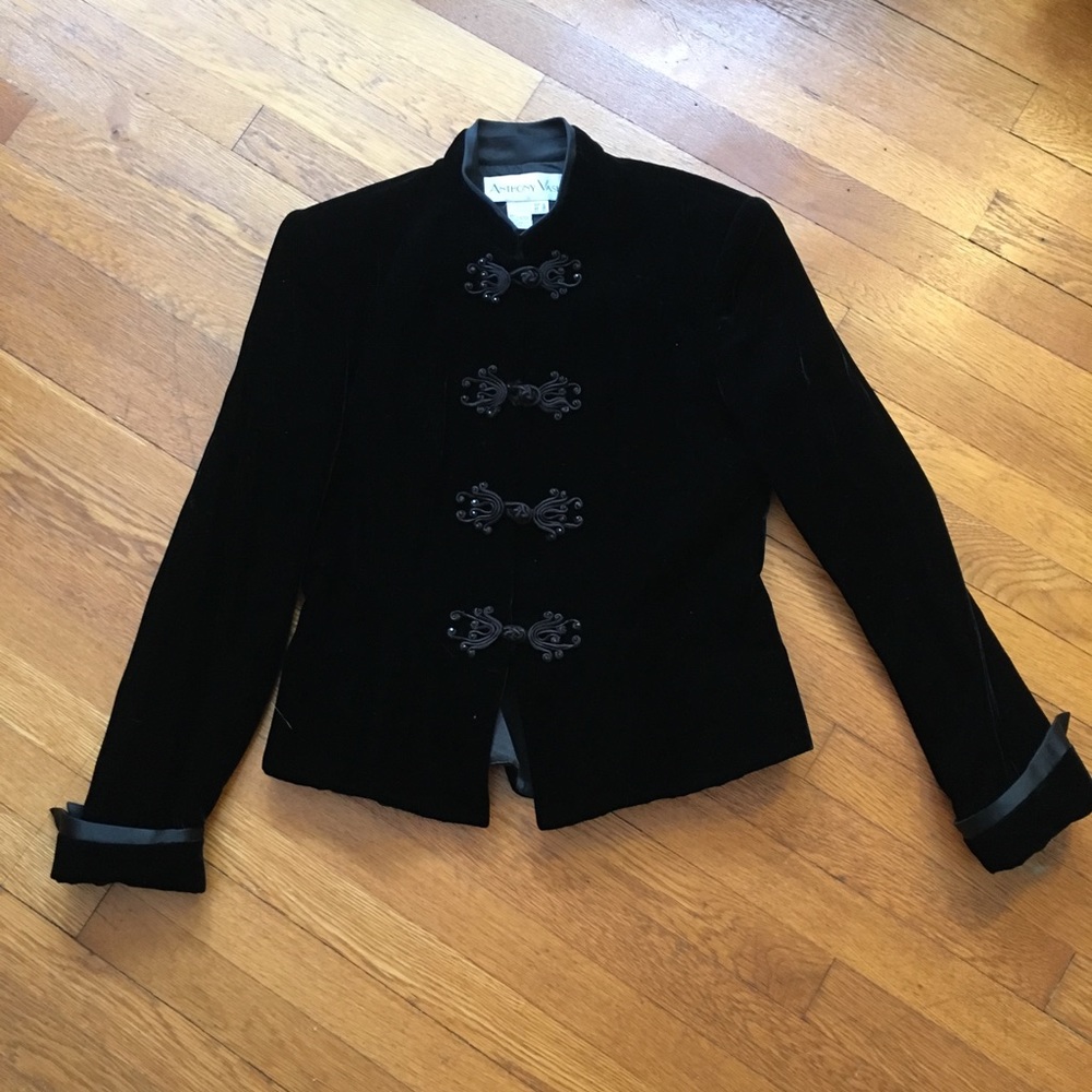 Vintage Anthony Vask Velvet Blazer